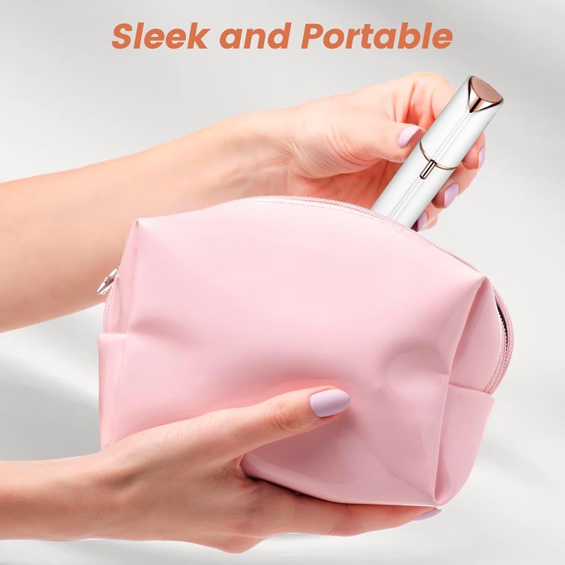 claities Facial Hair Remover for Women Shaver for Women Painless Face Shaver -Mini Hair Remover, Electric Razor Shaver Portable Bikini Epilator for Lips, Chin, Armpit, Peach Fuzz,Neck, Cheek as Seen on TV - Image 5